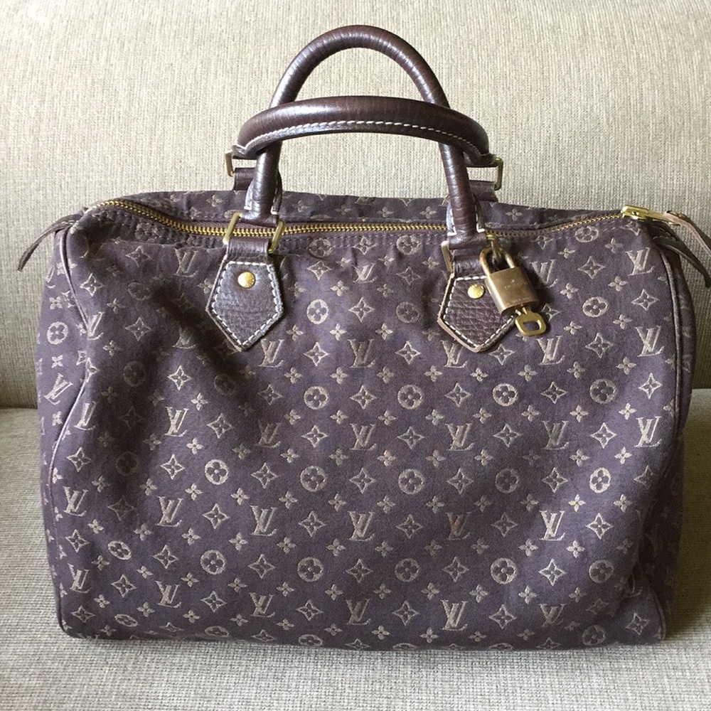 Louis Vuitton MINI LIN Speedy 30